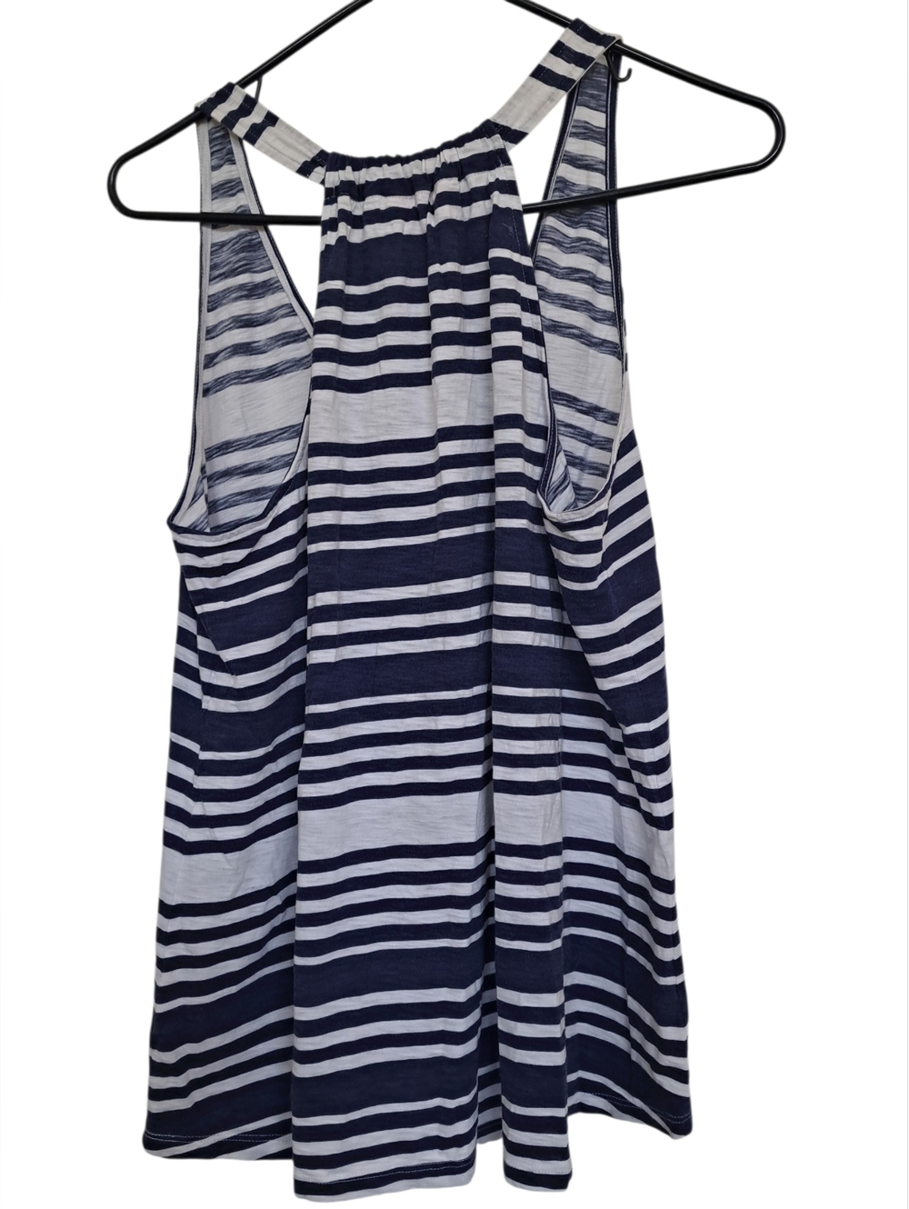Lilly Pulitzer Navy and White Striped Minka Racerback Tank Top - Picture 3 of 4